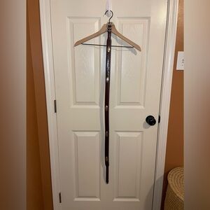 Vintage Fossil Western Style Brown Leather Belt